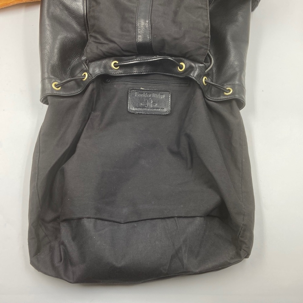 Boulder Ridge Smooth Leather Backpack - Picture 10 of 11